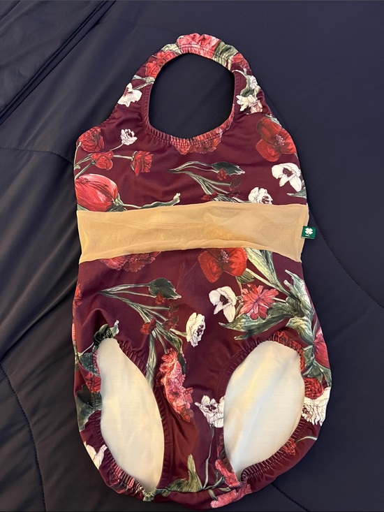 Luckyleo Other - Luckyleo Floral Halter leotard